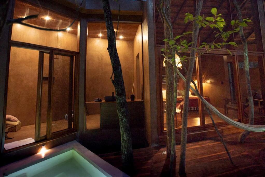 Ojo De Arbol, Boutique Cabin In The Real Jungle トゥルム エクステリア 写真